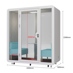 Akustische Meeting-Kabinen Zur Lärmreduzierung In Belebten Großraumbüros In Kroatien Und Slowenien