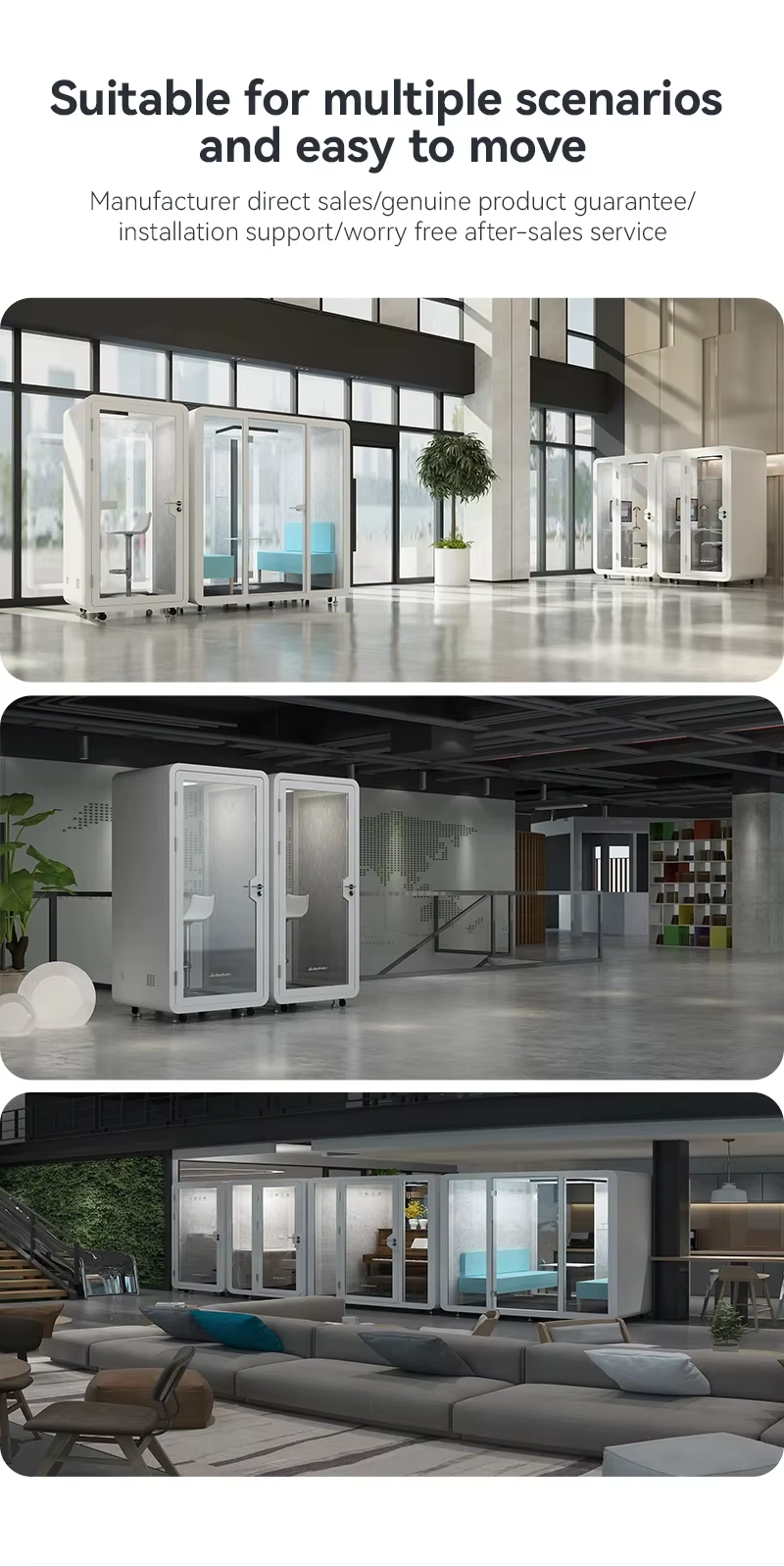 Unverzichtbare Schallisolierte Kabinen Für Vertrauliche Anrufe In Belebten Büros In Rumänien Und Bulgarien