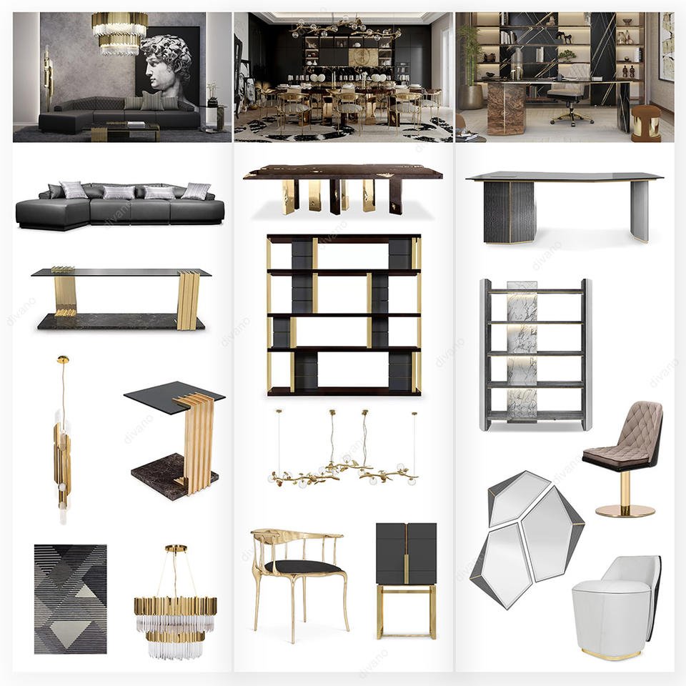 Transparent foshan factory furniture prices